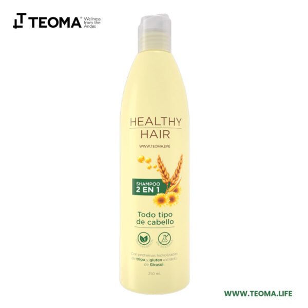 HEALTHY HAIR 2 en 1 shampoo teoma
