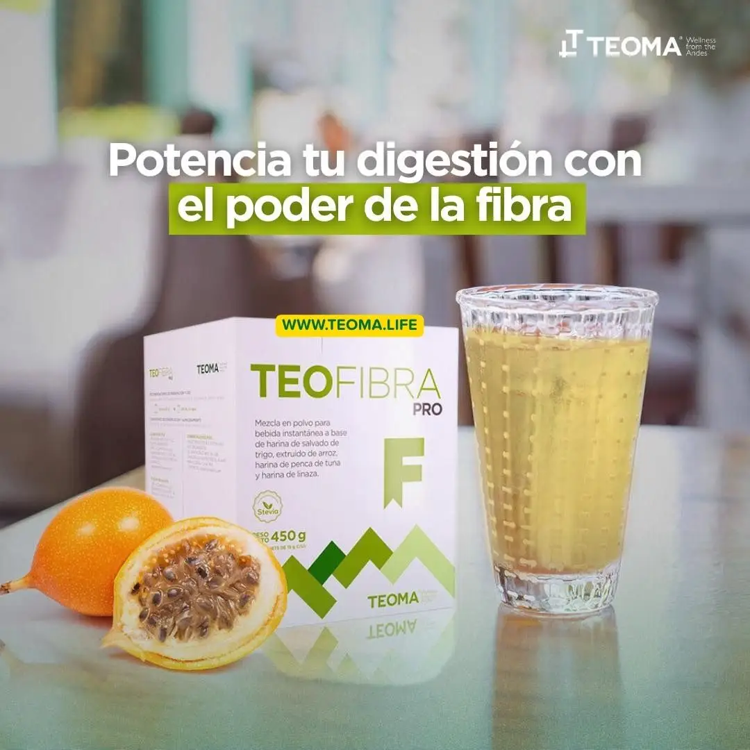TEO FIBRA Caja de 30 sobres 3 TEO FIBRA DETOX CAJA