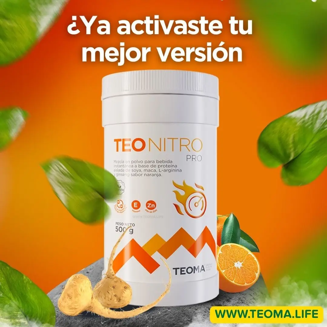 TEO NITRO Frasco de 500 gramos 2 TEO NITRO TEOMA