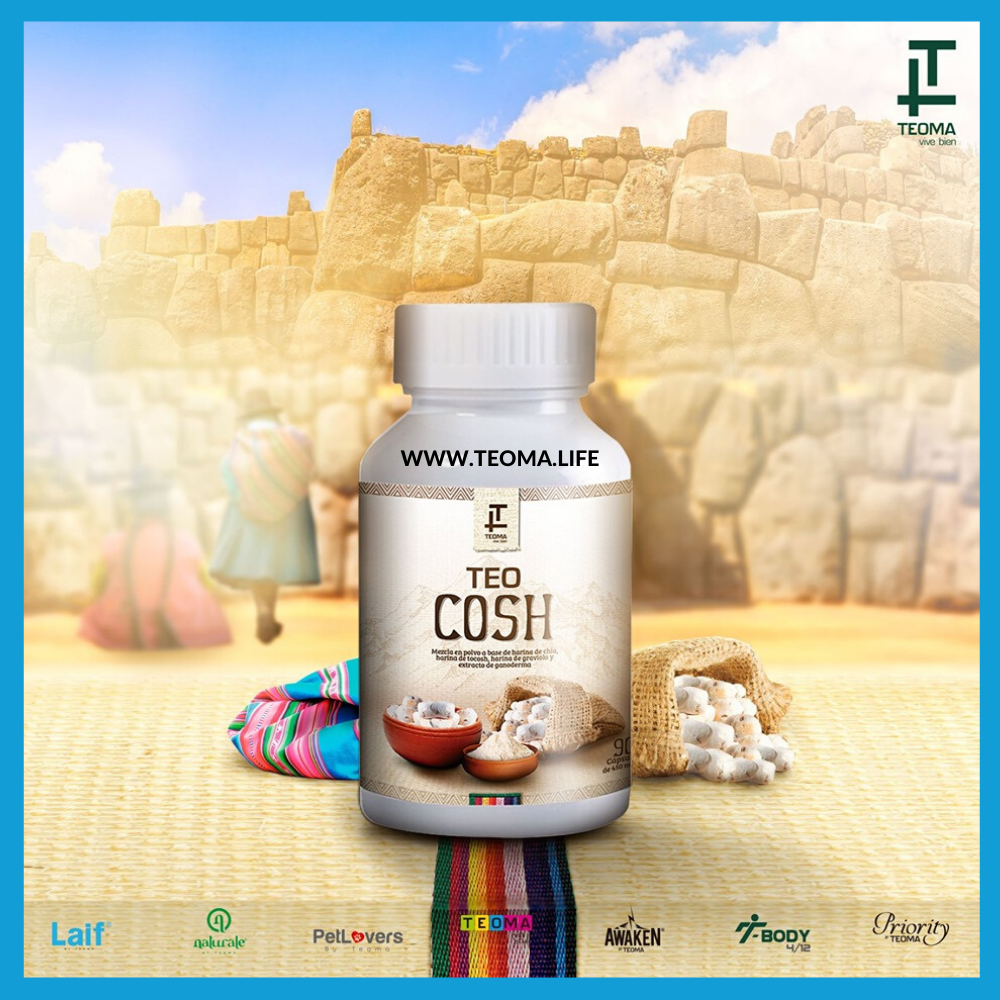 TEOCOSH Frasco de 90 cápsulas